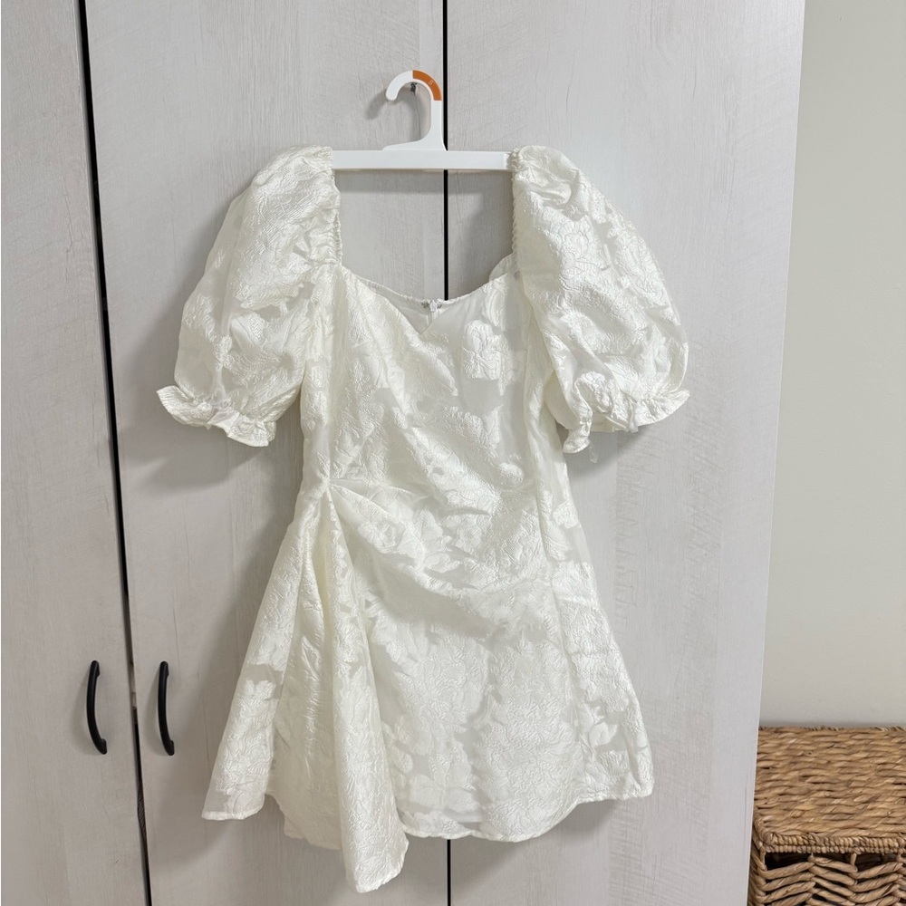 BRAILEY EMBROIDERED MINI DRESS